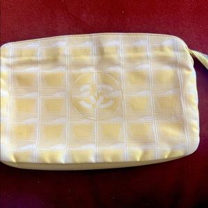 Chanel Travel Ligne Cosmetic Pouch -100% Authentic